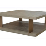 Carmella Square Coffee Table, 47"W x 47"D x 16"H