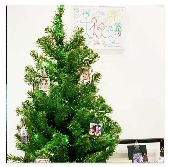 Holiday Trio-Magnet Frame Ornaments