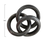 Marble Chain Decor, Black