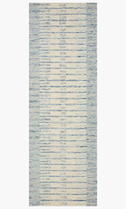 Chris- 01 Ivory/Denim, Chris Loves Julia x Loloi