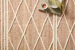 Cora-01, Blush / White, Magnolia Home by Joanna Gaines × Loloi