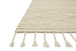 Cora - 01, Ivory / White, Magnolia Home by Joanna Gaines × Loloi