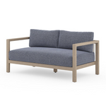 Sonoma Outdoor Sofa 60"- Washed Brown/Faye Navy