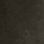 Modern Ming Leather Lounge Chair, Ginger/Chia