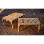 Classic Outdoor Coffee Table, 45"L x 28"W x 15.5"H