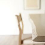 Cove Acrylic Dining Table 82", Dove