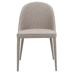 Burton Fabric Dining Chair Light Grey