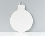 White Mod Ornament Charcuterie Board, 2 Sizes