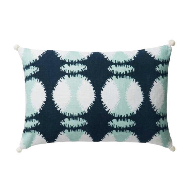 P0480 Teal/White, 13" x 21"