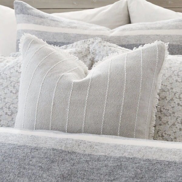 Henley Hand Woven Pillow, Oat