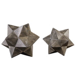 Geometric Star Sculpture, 2 Sizes