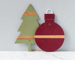 Merlot Mod Ornament Charcuterie Board, Small