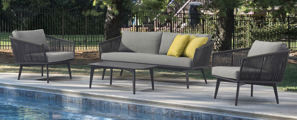 Diva Anthracite Sofa, Granite
