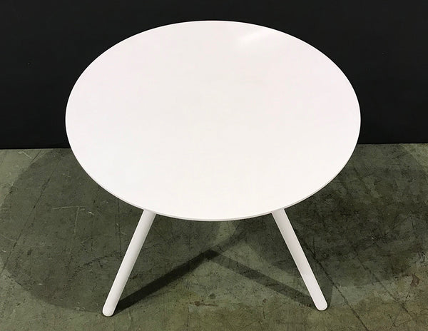 DJ Side Table - Aluminum White, 2 Sizes