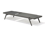 Diva Anthracite Aluminium Lounger, Graphite