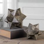 Geometric Star Sculpture, 2 Sizes