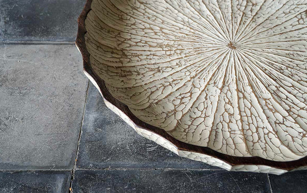 Floral Carved Bowl