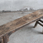 Elm Antique Plank Top Bench, 54"