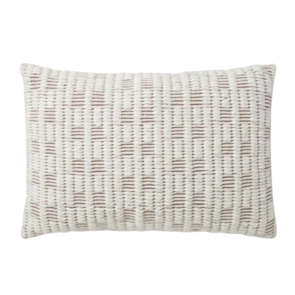 PMH0012 MH Ivory/Coffee, 16" x 26", Magnolia Home by Joanna Gaines × Loloi