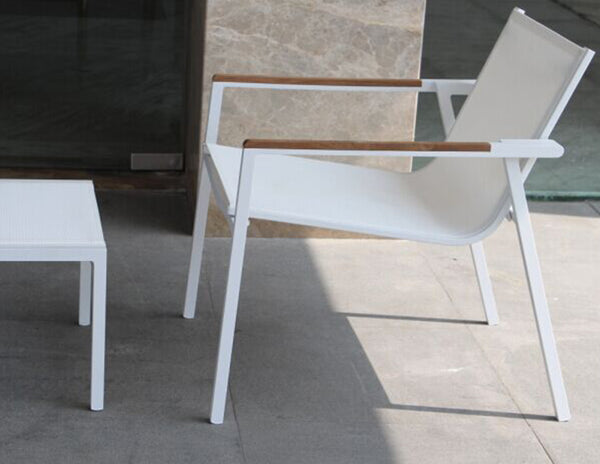 Ella Stool, White, 22″W x 18″D x 13″H