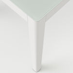 Ella Square Dining Table - White, 36"W x 36"D