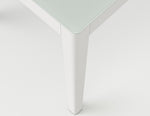 Polo/Ella Rectangular Dining Table - White, 71"W x 35"D