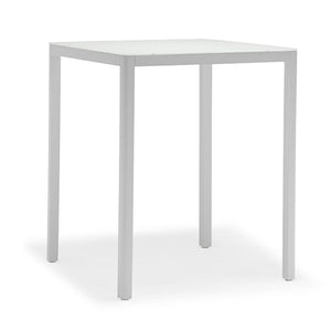 Ella Bar Table - White, 35"W x 35"D x 39"H