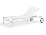 Ella Chaise Lounge, White