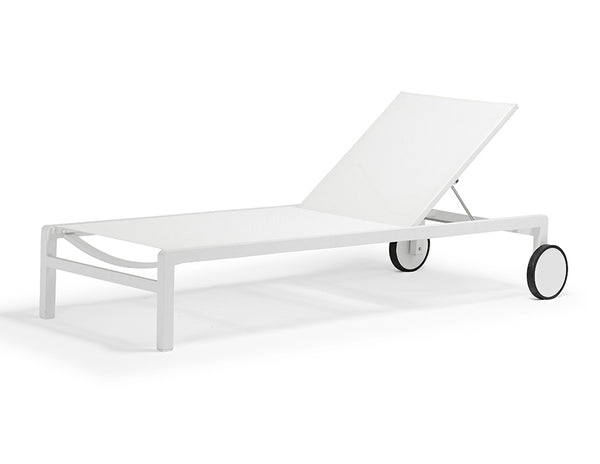 Ella Chaise Lounge, White
