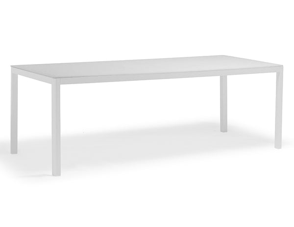 Polo/Ella Rectangular Dining Table - White, 71"W x 35"D