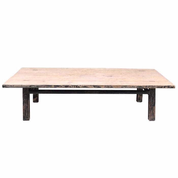 Noiri Antique Coffee Table, 66"L x 27"W x 17"H