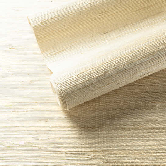 Fiji Cream Grasscloth Wallpaper Lot 14