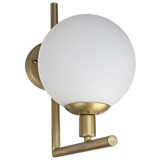 Fiorino Sconce, Antique Brass