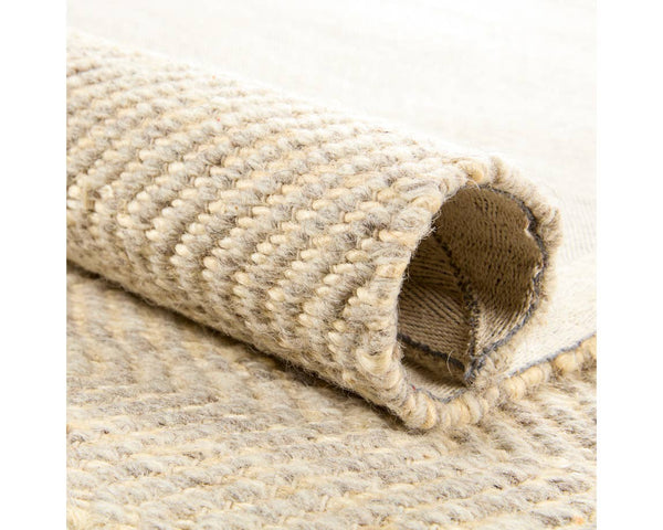 Harman Natural Rug, Antique White Silver Birch