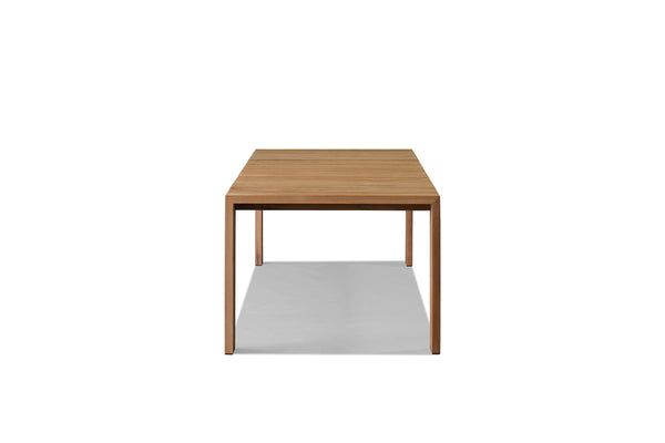 Hayman Teak Dining Table 2600 - Natural, 106"W x 39"D