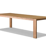 Hayman Teak Dining Table 2600 - Natural, 105"W x 39"D