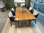 Tropea Indoor / Outdoor Dining Table - Natural, 94"
