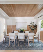 Cavallini Dining Chair, Beach Finish w/Performance Fabric
