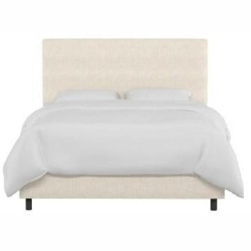 Abbie Bed, Talc Linen, King/Queen/Full/Twin