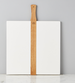 White Square Italian Pizza Board, Large
