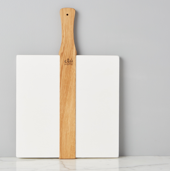 White Square Italian Pizza Board, Small