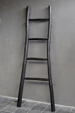 Teak Towel Ladder - Charcoal, 2 Sizes