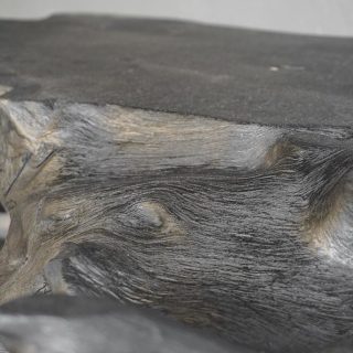 Teak Root Console-Charcoal Finish, 65"L x 18"W x 32"H