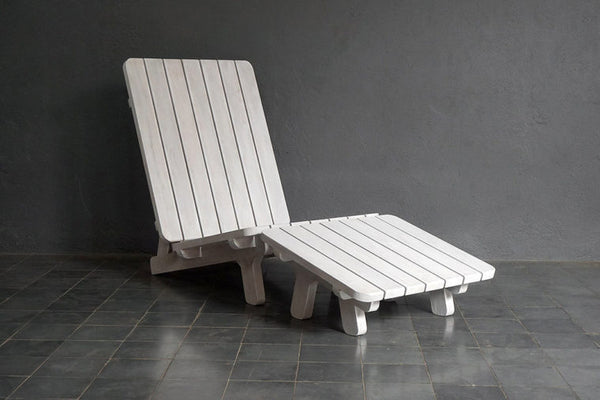 Hanbin Outdoor Lounge Chair, Teak