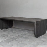 Jikan Coffee Table, Charcoal Finish