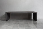 Jikan Coffee Table, Charcoal Finish