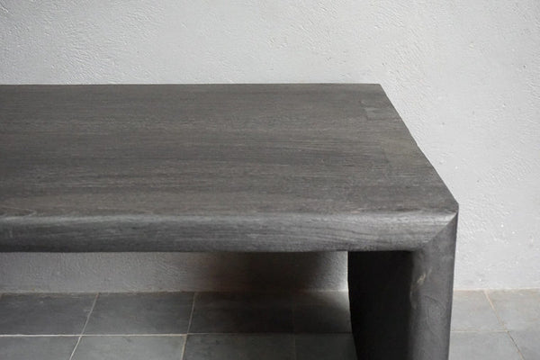 Jikan Coffee Table, Charcoal Finish