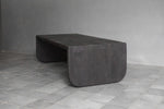 Jikan Coffee Table, Charcoal Finish