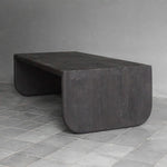 Jikan Coffee Table, Charcoal Finish