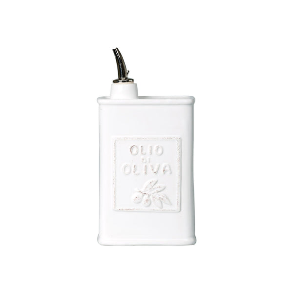 Lastra White Olive Oil Can